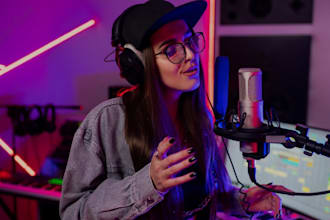 your female lyrics writer, christian music producer song melody
