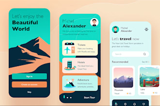 develop travel app, city tour app, resort booking app, hotel booking app