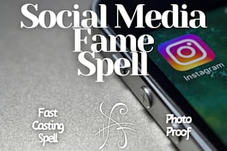 cast a powerful social media fame spell for instant influencer success