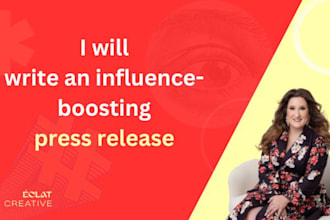write your press release