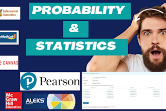 do statistics and probability using excel, python , and r