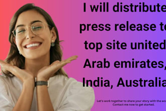 distribute press release to top site united arab emirates, india, australia