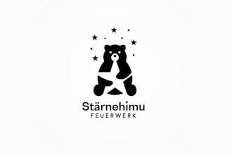 design fireworks shop logo