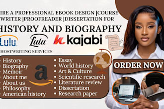 write history biography memoir autobiography bio world history ebook amazon KDP