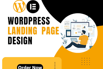 create high converting landing page for your product, service or business