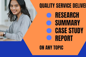 write business, case study analysis, research and summary, report, papers
