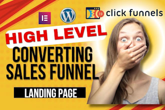 design professional sales funnel creation with cartflows and builderall website