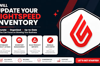 list and edit your kounta lightspeed products and manual data entry