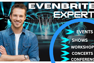 do event promotion,webinar, course,concert,eventbrite for multiple locations