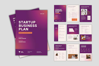 write an investor ready business plan, financial plan, and pitch deck