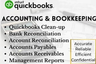 do bookkeeping on quickbooks, zoho books, xero, wave