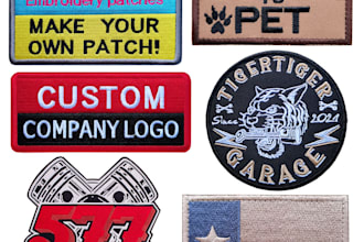 do custom embroidery patches,digitizing and ship at door step
