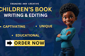 write children story, children book, short story, as a children ghostwriter