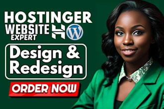hostinger website design hostinger website redesign wordpress website