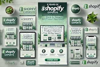 shopify maintenence service and virtual assistance
