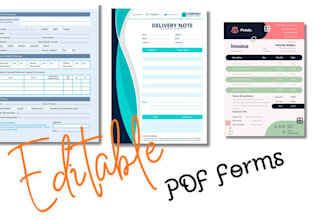 create fillable pdf form or design your pdf form