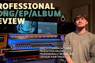 professionally review your song and give honest feedback