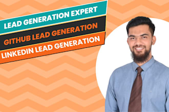 provide github and linkedin leads