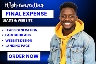 generate final expense leads  insurance leads final expense  burial website