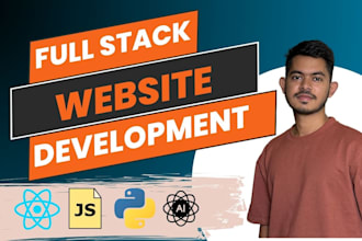 build or rebuild custom websites as a full stack developer