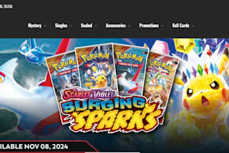 design pokemon figures website sport card store pokemon toys tcg game store
