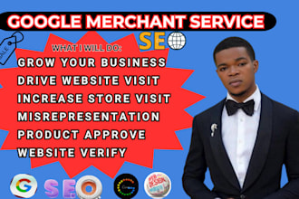 fix and setup google merchant suspension, product misrepresentation, shopify ads