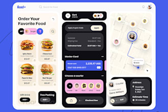build food delivery app, delivery app, and website