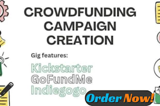 do crowdfunding campaign creation indiegogo kickstarter backer list fundraising