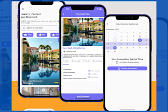 build flight booking app hotel booking app travel app car rental app