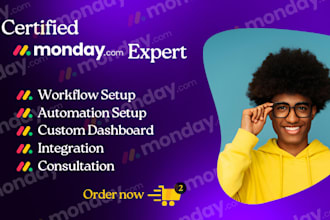 setup and automate your monday CRM workflow and custom integrations