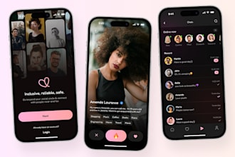 create ai conversational chatbot app, ai social media app, ai dating developmet
