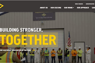 construction website, plumbing website, roofing website, contractor website
