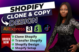 copy clone transfer any crm website to shopify landing page using gempages