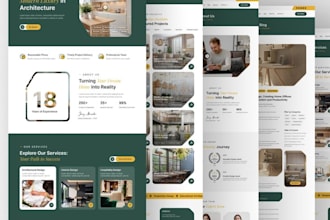 design real estate website, investment website, broker website
