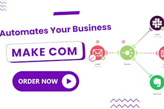 integrate makecom to bubble io integromat adalo make com api zapier airtable ai