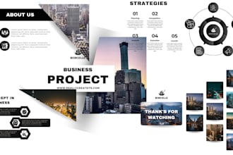 design powerpoint presentation, google slide and pitch deck
