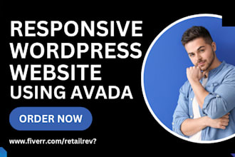 design stunning wordpress website avada landingpage electron theme customization