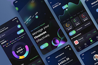 build fintech app bank loan neobank investment money transfer finance app
