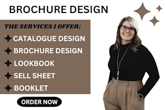 design brochure, company profile, annual report, proposal, booklet, whitepaper