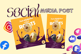 design social media poster for you