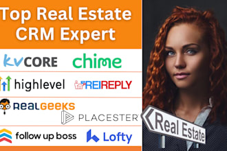 setup kvcore gohighlevel idx website follow up boss lofty crm reireply kv core