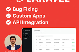 fix laravel bugs and optimize your web app