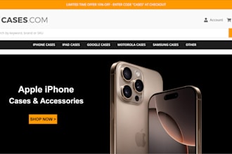 design profitable phone case shopify store iphone case accessories store website