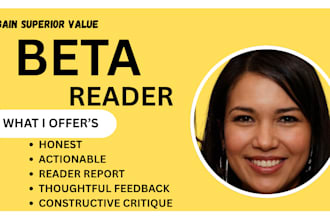 beta read your science fiction fantasy romance thriller horror mystery novel