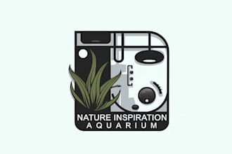 design flawless exceptional aquarium logo