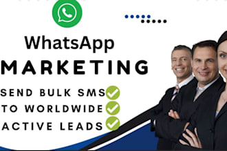 do whatsapp api marketing bulk messaging and organic promote