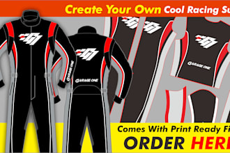 make custom racing suit and wearpack