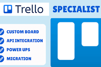 be your trello consultant, trello setup butler automation integration migration