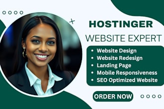 build hostinger website do hostinger website design hostinger website redesign