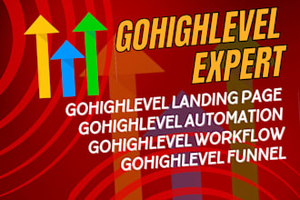 gohighlevel workflow landing page automation funnel setup email marketing expert